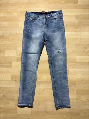 Slim Skinny Fit Light Blue Washed Jeans